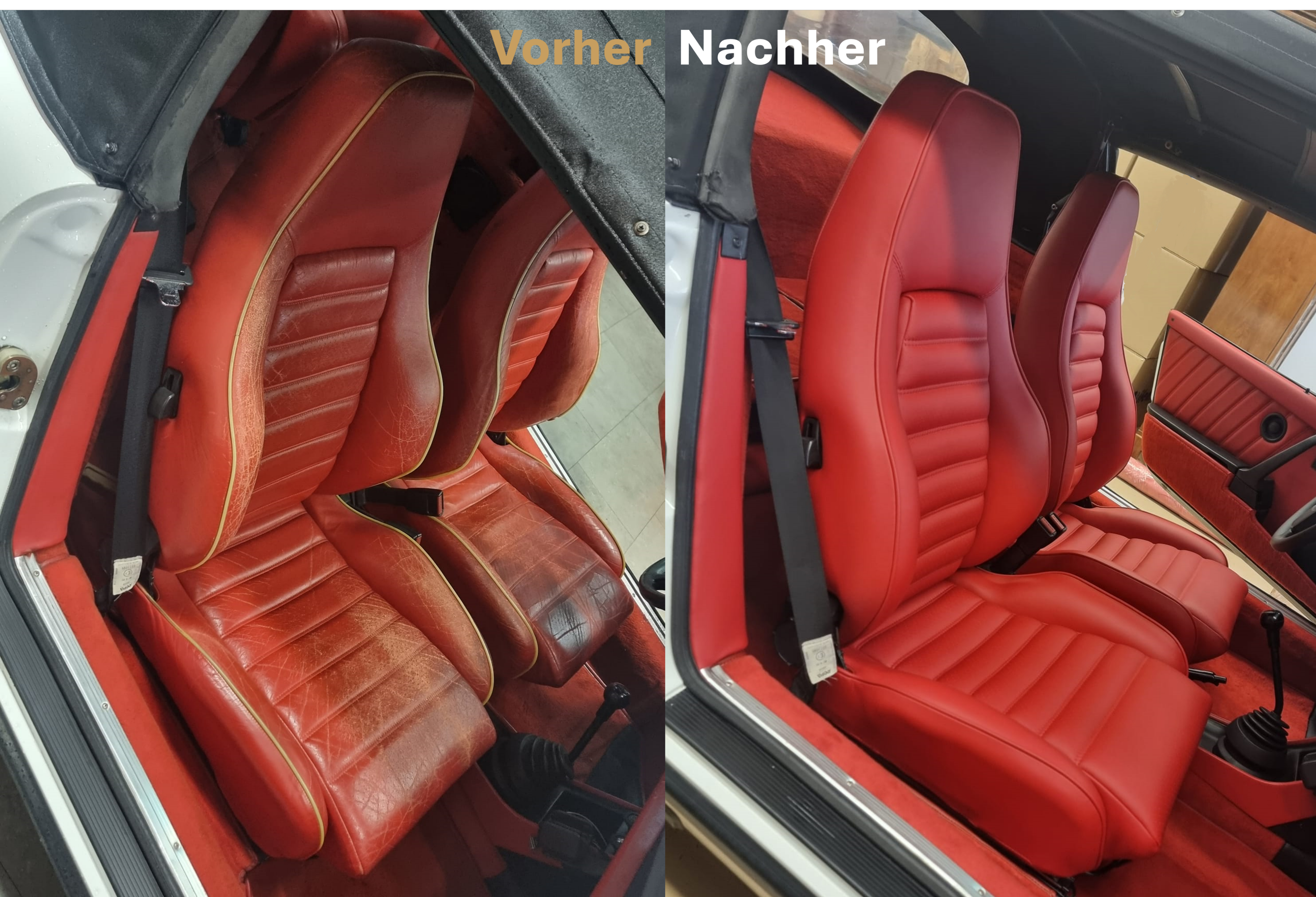 Porsche 911 Ledersitze